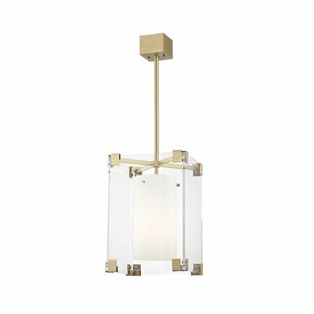 HUDSON VALLEY Achilles 1 Light Small Pendant 4125-AGB